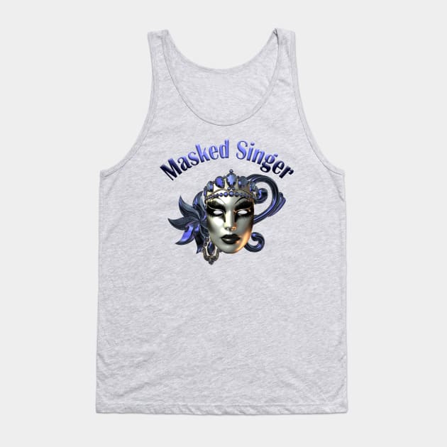 masked singer t-shirt Tank Top by adouniss